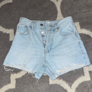 Pacsun vintage high rise jean shorts, size 23, never worn
